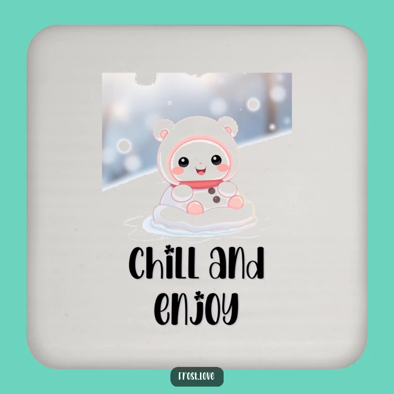 Funny Snow Creature Rolling Coaster Set: Protect Surfaces with Humor, Gift Set