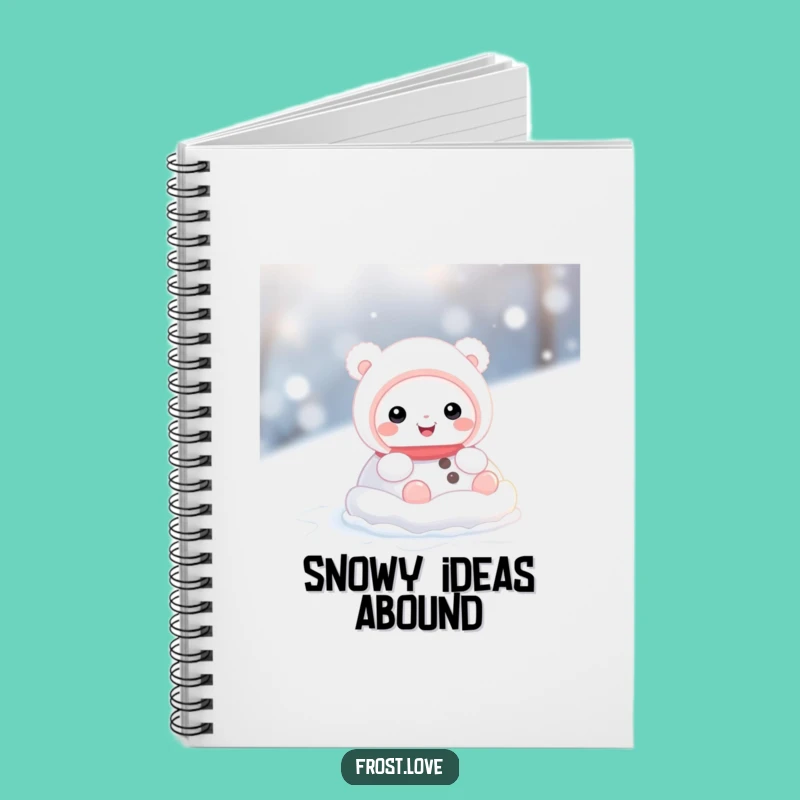 Funny Journal Snow Creature Rolling: Jot Down Fun, Perfect Hilarious Gift
